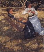 Henry Herbert La Thangue In the Orchard oil painting